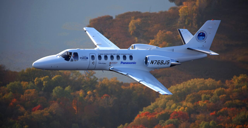 Panasonic Avionics’ LEO service testing multi-orbit aircraft inflight.
