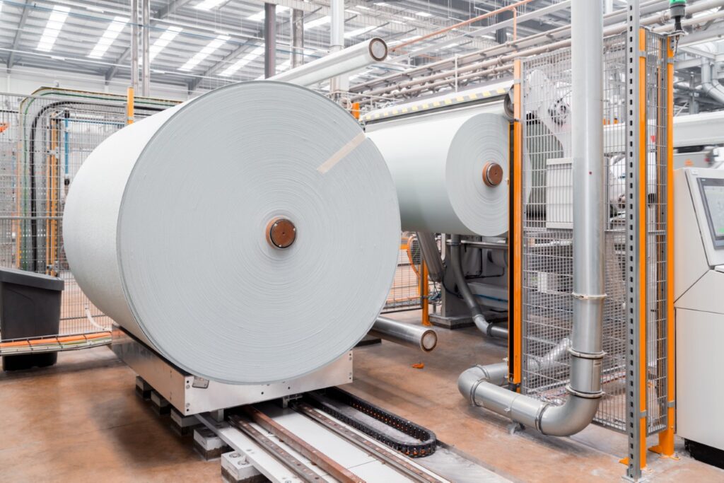 Rolls of uniform web material