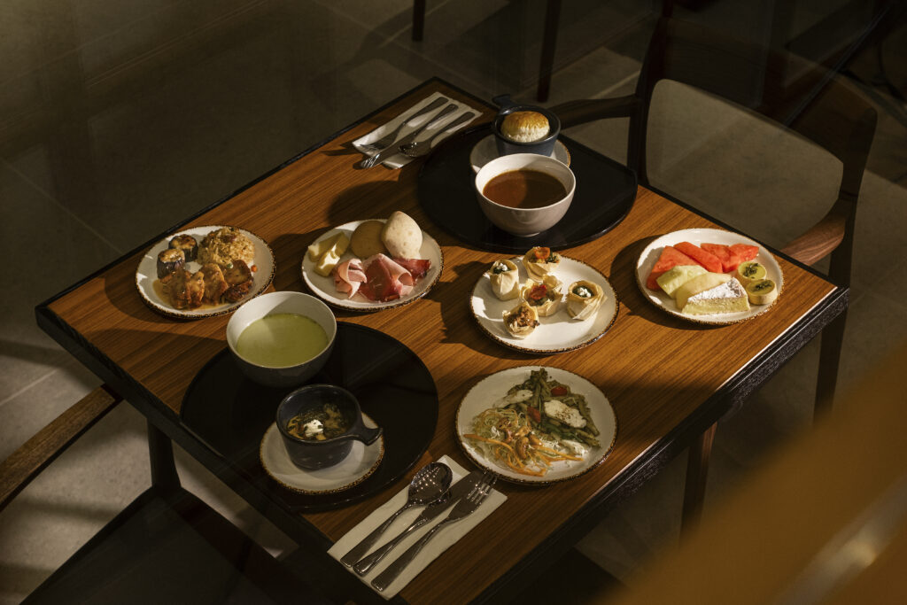 Various meal options on offer in The Bridge