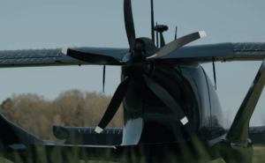 Horizon Aircraft hybrid eVTOL prototype is pictured.