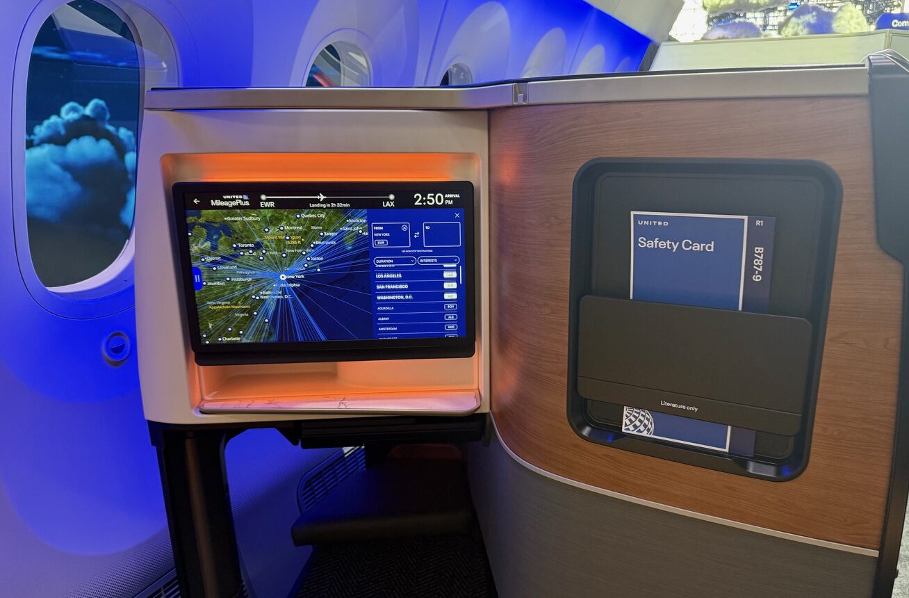 Why seatback IFE is core to United Airlines’ premium push