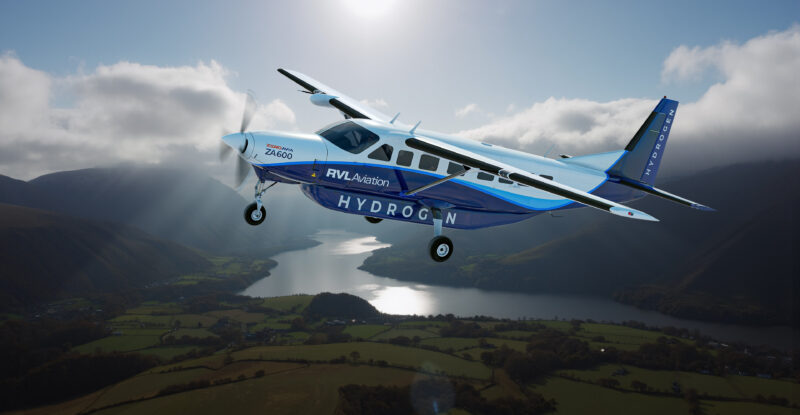 ZeroAvia RVL Group Cessna in flight