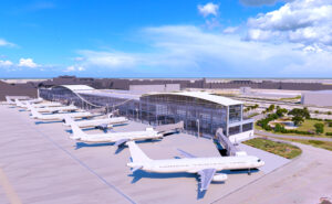 Rendering of New Concourse K at MIA