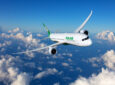 EVA Air Boeing 787-10 Dreamliner, photographed over South Carolina on October 2, 2019 by Chad Slattery from Wolfe Air Ldearjet 25B.