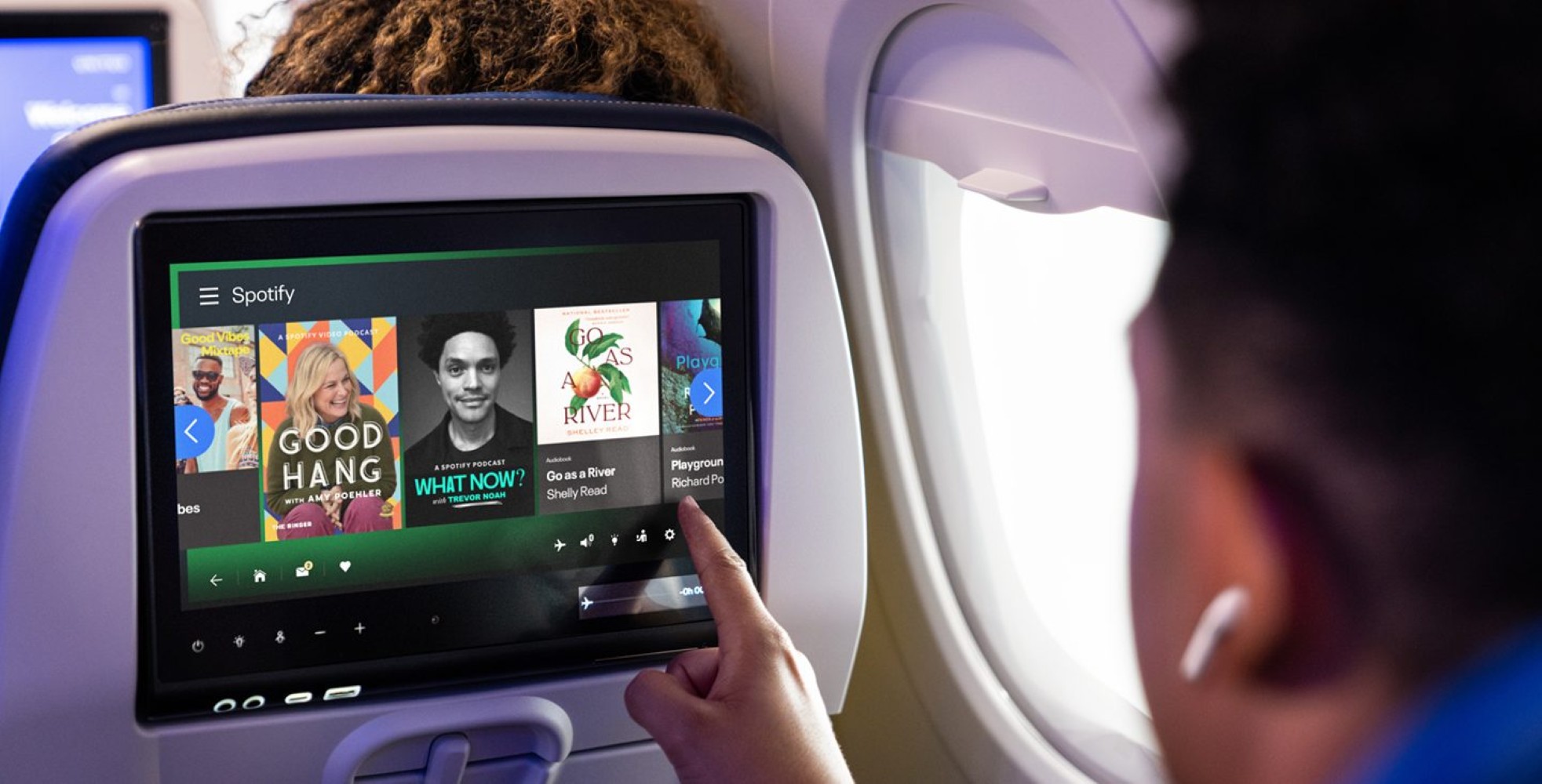 Press Release: United Airlines partners with Spotify for IFE