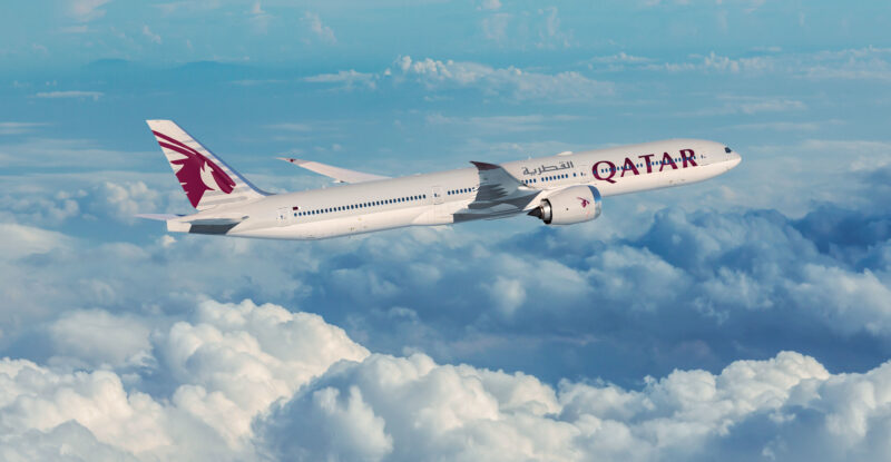 Rendering of Qatar 787-9 in-flight. Image: Boeing