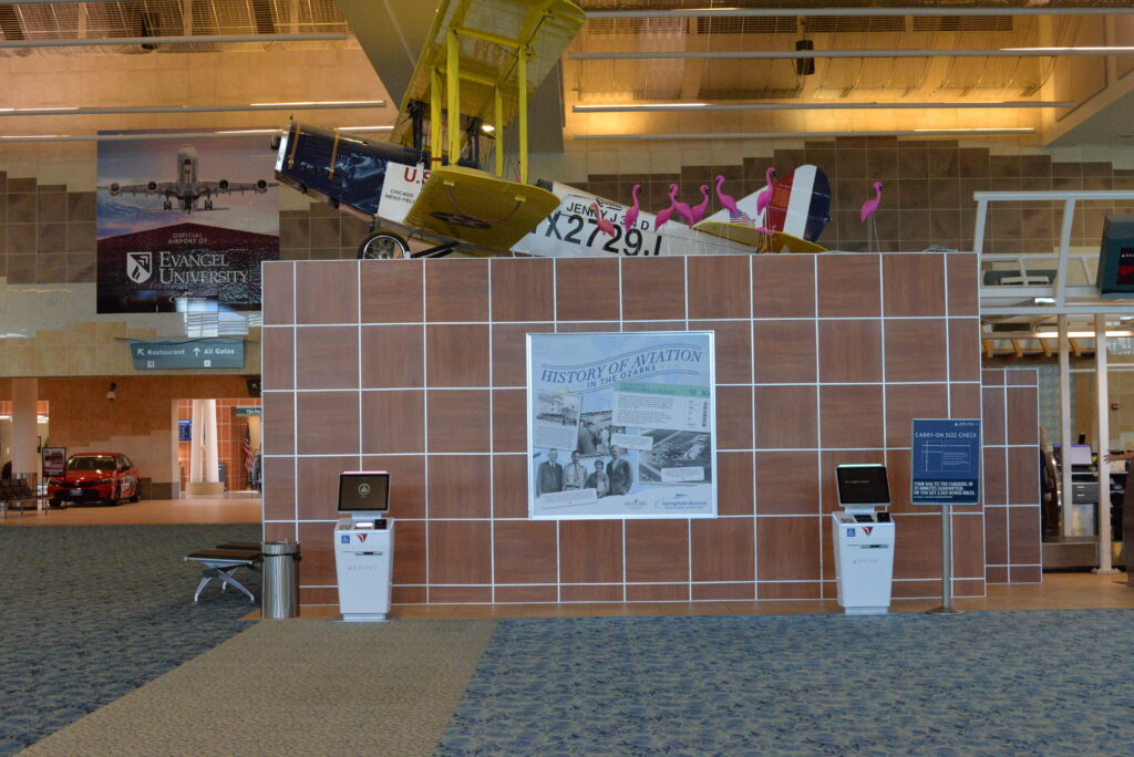 Artwork showcased at Springfield-Branson National Airport in collaboration with the History Museum o