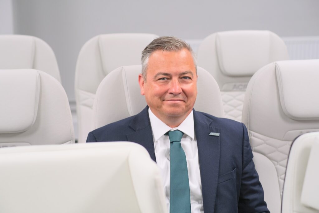 Damian Protano, Commercial Director at Acro Aircraft Seating.