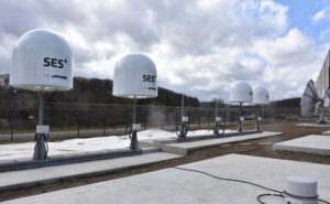 O3b mPOWER antenna Field in Betzdorf, Luxembourg