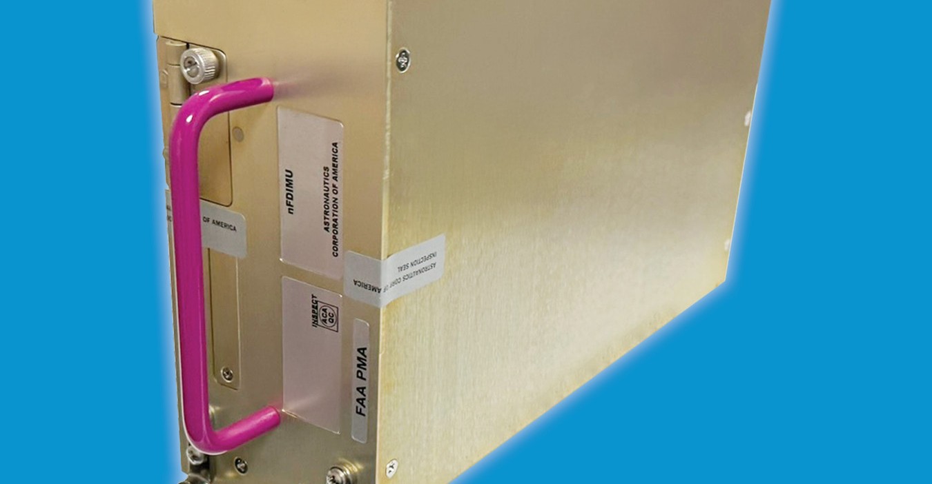 Press Release: Astronautics nextgen nFDIMU enters Airbus catalogs
