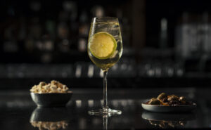 One of the new drinks on the American Express Centurion Lounge menu