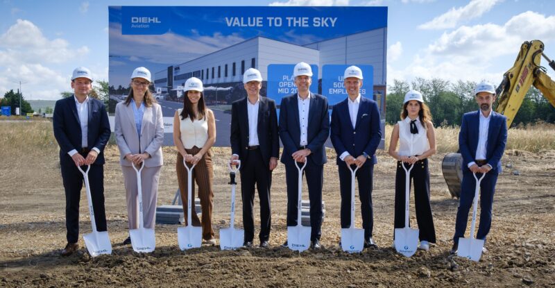 Diehl Aviation breaks ground on new production facility in Romania