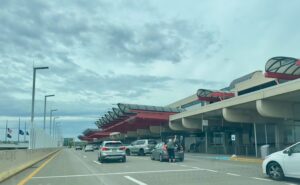 Pittsburgh International Airport's main terminal.