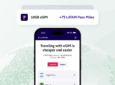 LATAM eSIM is demonstrated on a mobile device.
