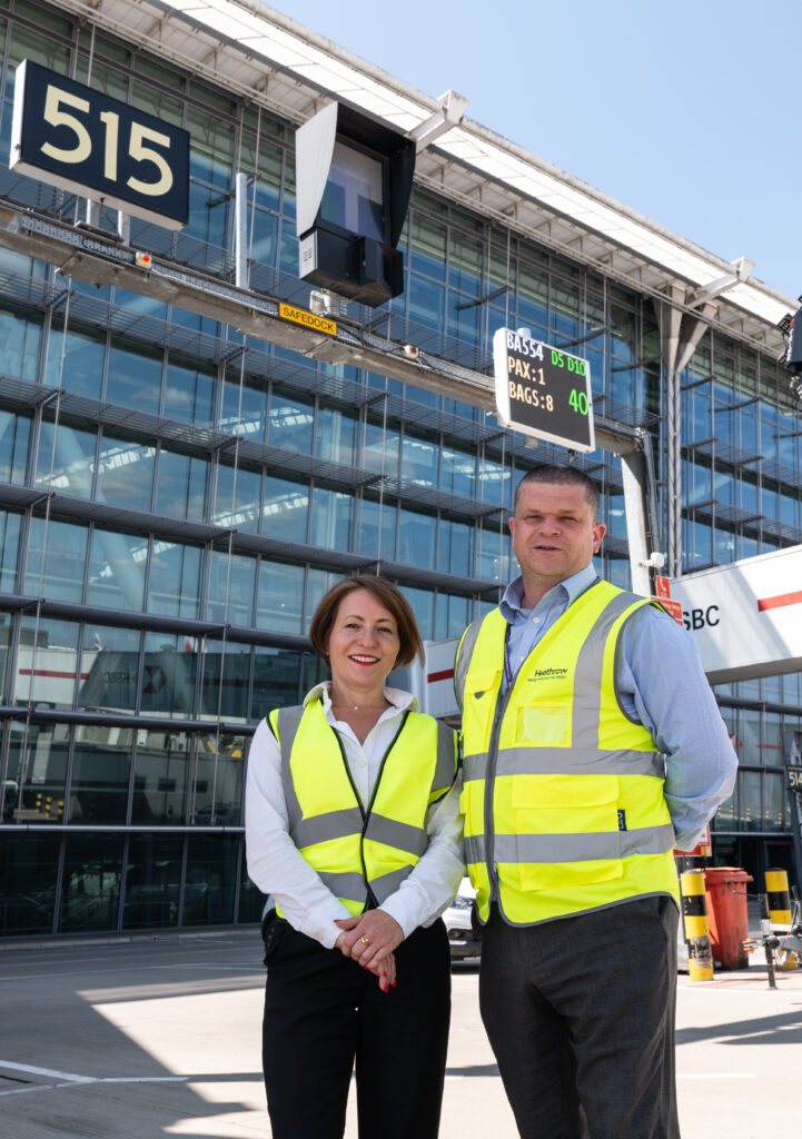 Sarah Owen, Business Development Director, Assaia and Neil Pritchard, Programme Lead, Heathrow 1