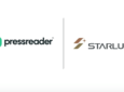 PressReader and STARLUX logos on a white background