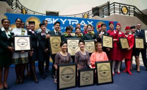 Star Alliance members' staffers are presented with Skytrax award for World's Best Airline Alliance 2025