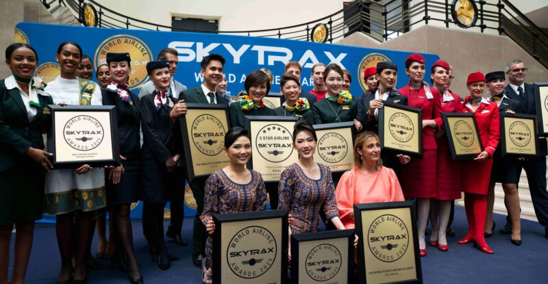 Star Alliance members' staffers are presented with Skytrax award for World's Best Airline Alliance 2025