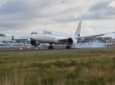 Lufthansa 787-9 fitted with Allegris on landing