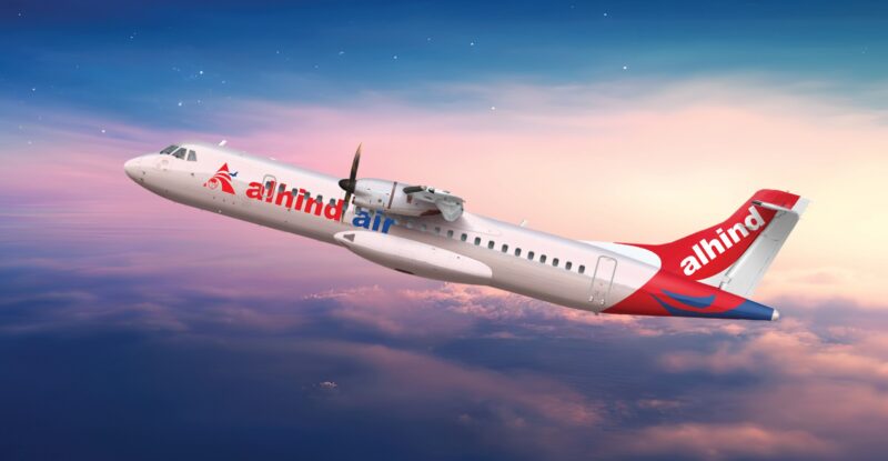 Rendering of Alhindair turboprop in flight