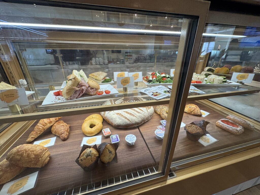 The food looks rather yummy