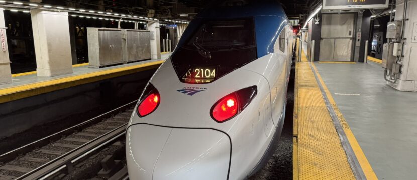 Amtrak NextGen Acela ready for boarding