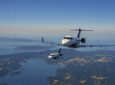 Praetor jets inflight