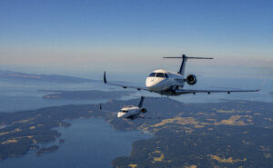 Praetor jets inflight