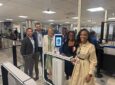 ATL new eGates. Employees celebrate the milestone.