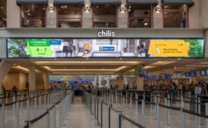 Synect MCO west checkpoint area