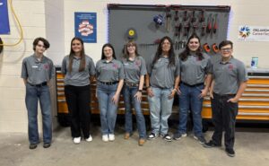Durant Public Schools students in the new Aviation Lab