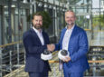 Thomas Hoff Andersson, COO, Munich Airport and Jan Willem Kappes, SVP Global Sales, Assaia.