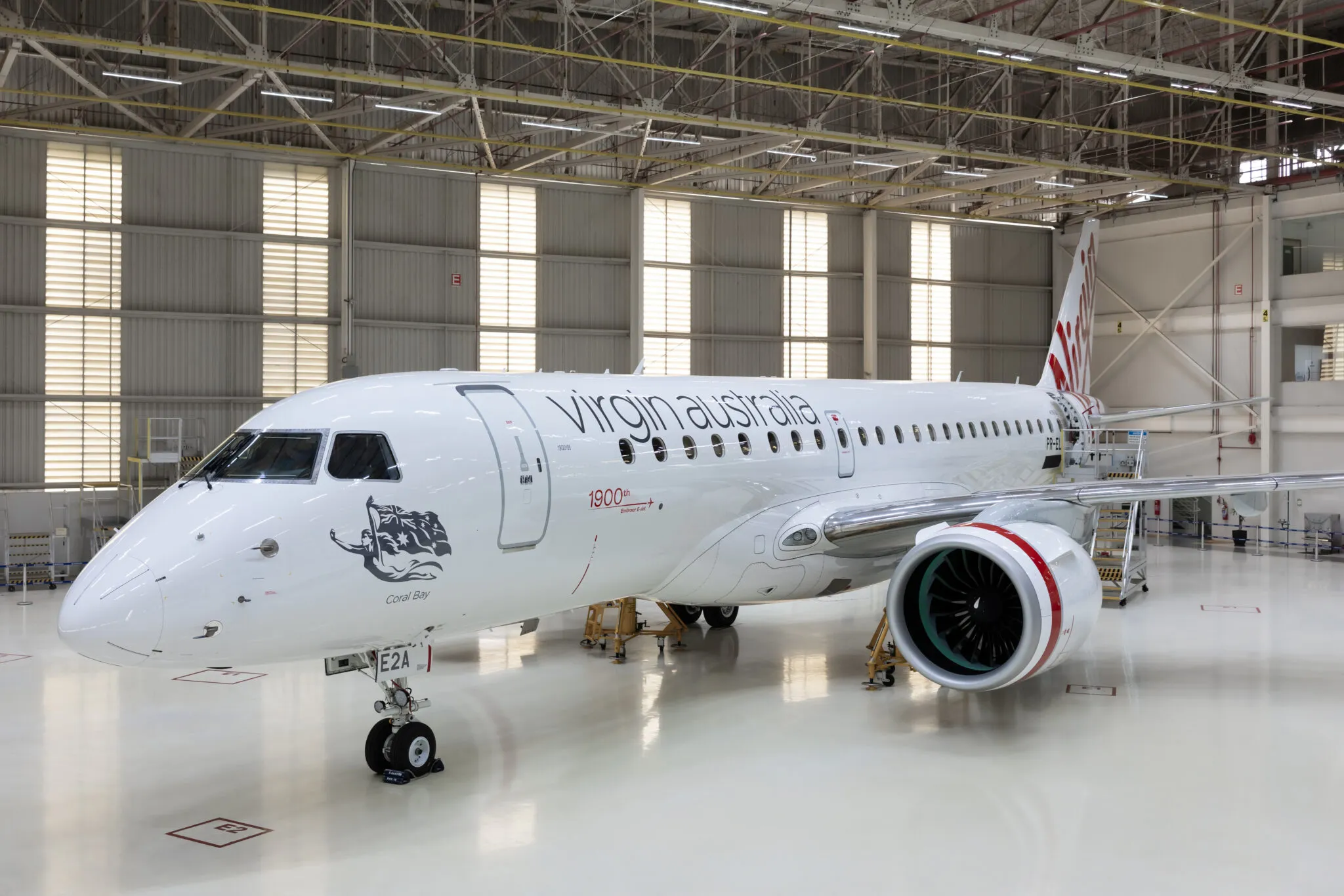 Press Release: Azorra delivers Australia's first E190-E2 to Virgin
