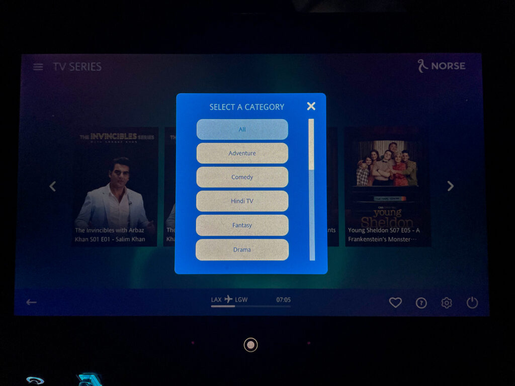 GUI on the IFE