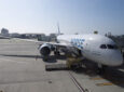 Norse Atlantic Boeing 787-9 at the gate.