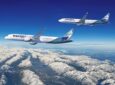 Rendering of WestJet 787-9 Dreamliner and 737-10 MAX