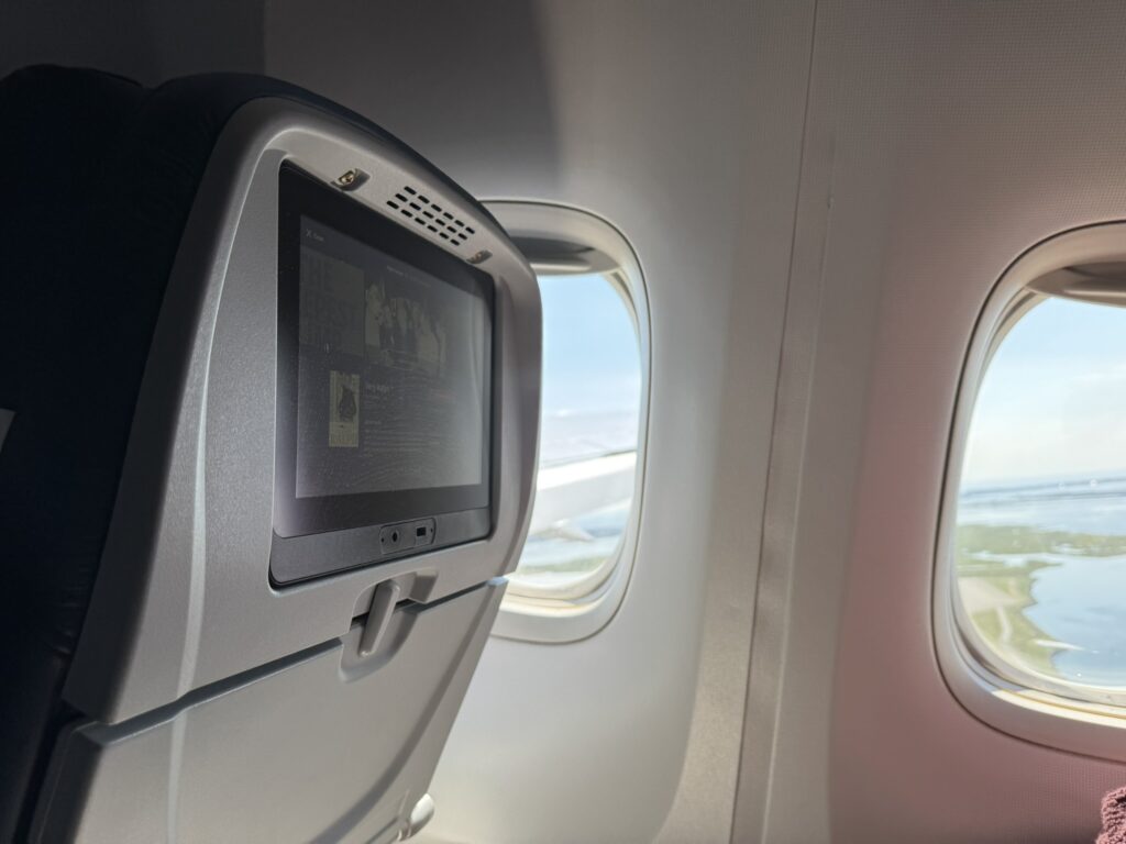 WIndow seat on the 767
