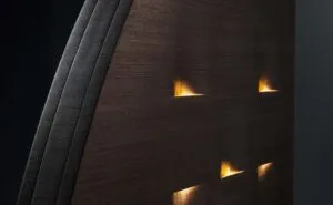 F/LIST Lightshifter tech in action on an aircraft monument