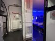Southwest secondary cockpit barrier is pictured.