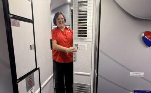 Southwest secondary cockpit barrier