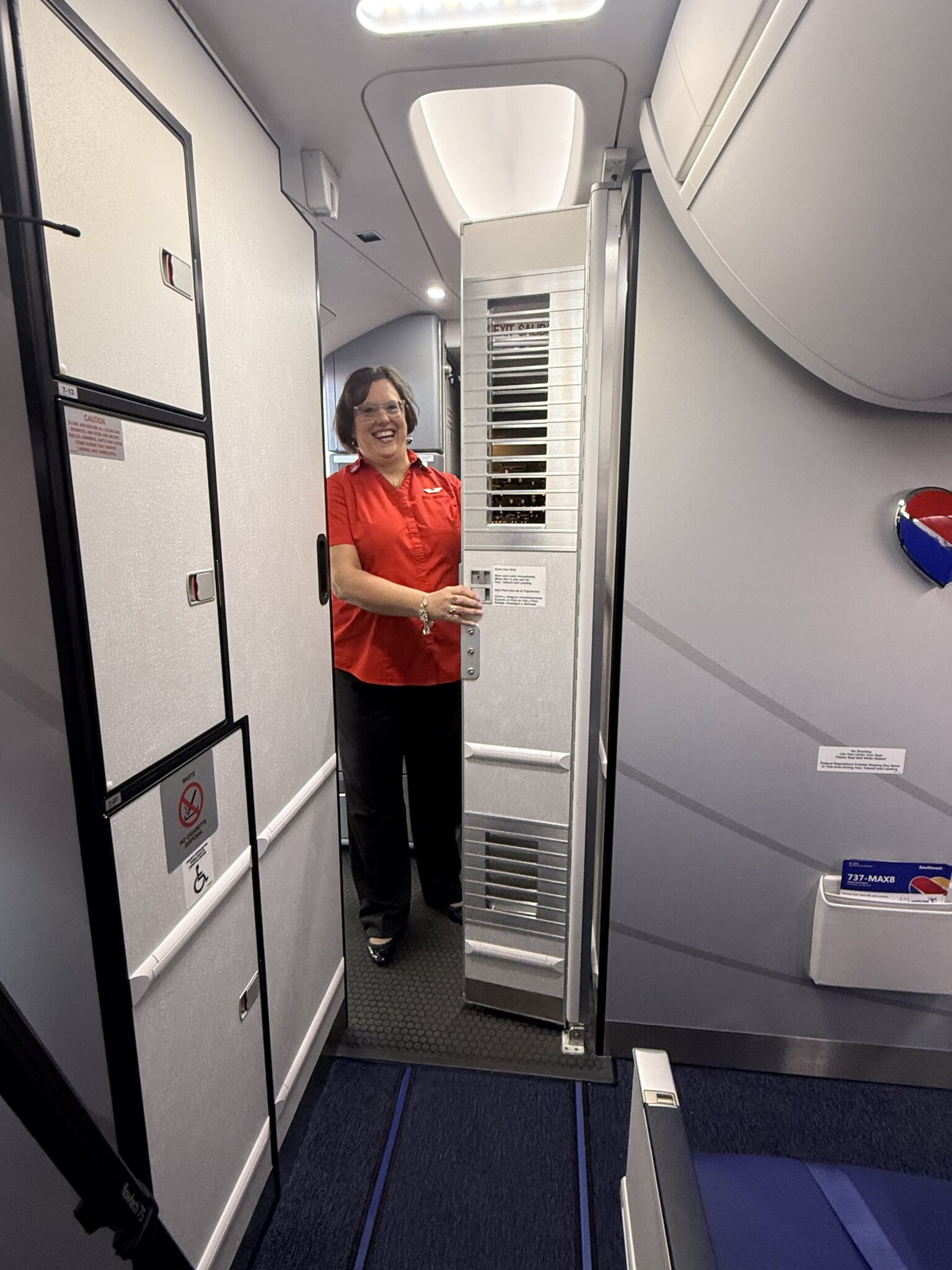 Southwest secondary cockpit barrier