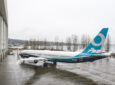 MAX 9 Parked Outside Renton Factory Doors