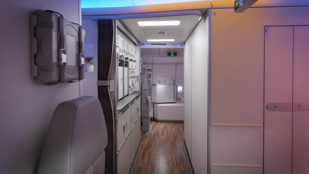 Air Côte d'Ivoire galley by Bucher