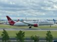 Virgin Atlantic 787 on takeoff
