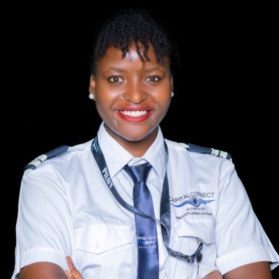 Maseka Kithinji in uniform