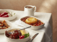 Various meals from the new Delta partnership with Chef José Andrés