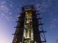ViaSat-3 F2 satellite mounted to the ULA Atlas V rocket