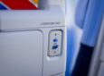 USB-A and USB-C port on the seatback of the new Southwest seat.