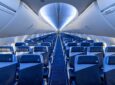 Southwest showcases elevated aircraft cabin design.