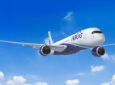 Rendering of the A350-900 in IndiGo livery